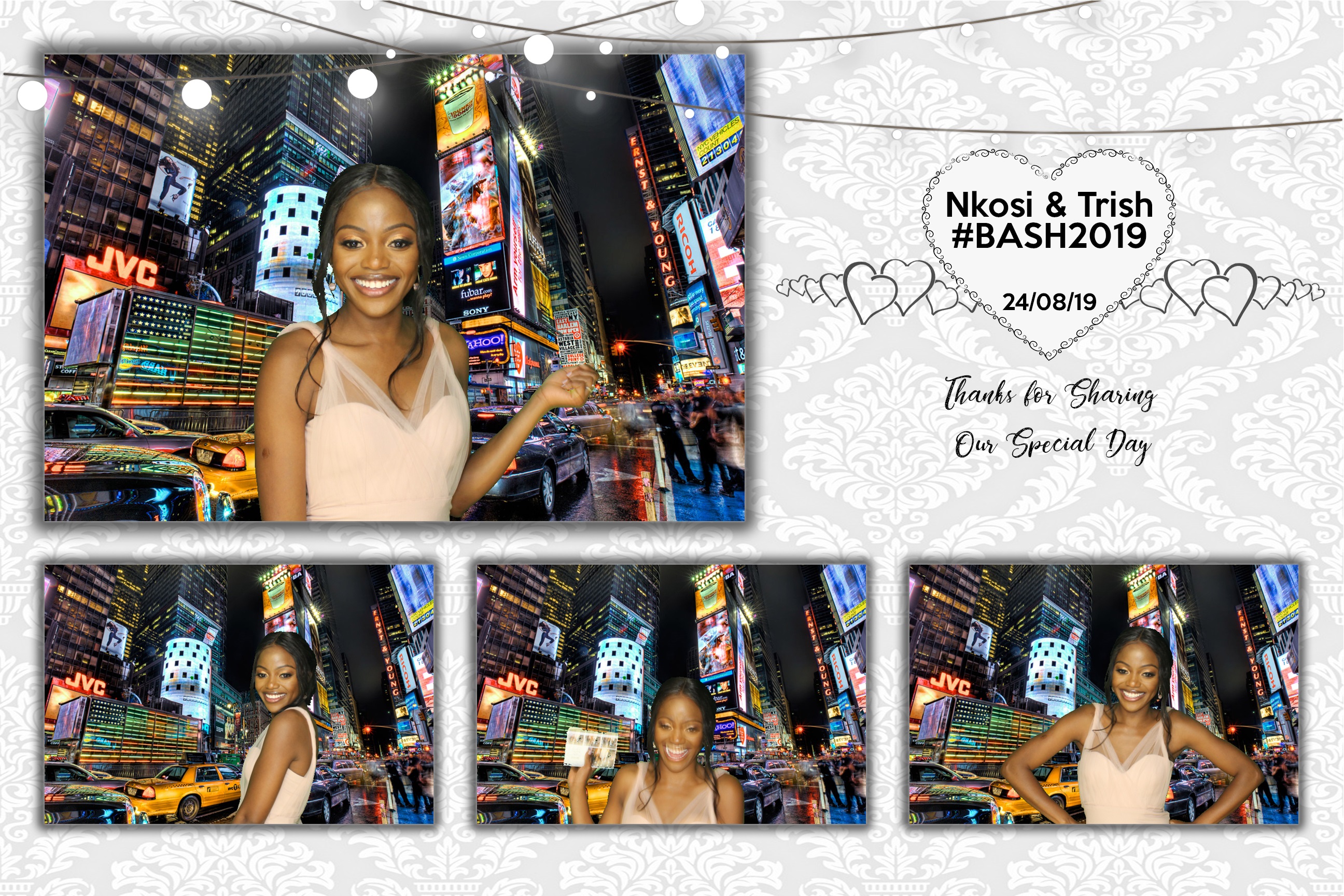 Nkosi & Trish's Wedding  | View more photos from the event at images.mobile-photo-booth.com/u/MobilePhotoBoothUK/Nkosi-Trishs-Wedding